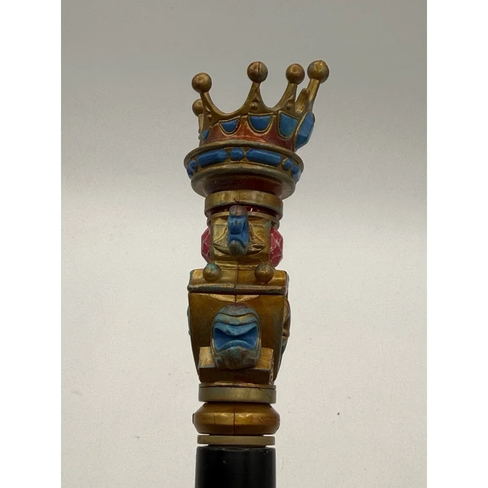 Retired 2005 Magiquest Great Wolf Lodge Crown Head Topper with Wand Magic Quest